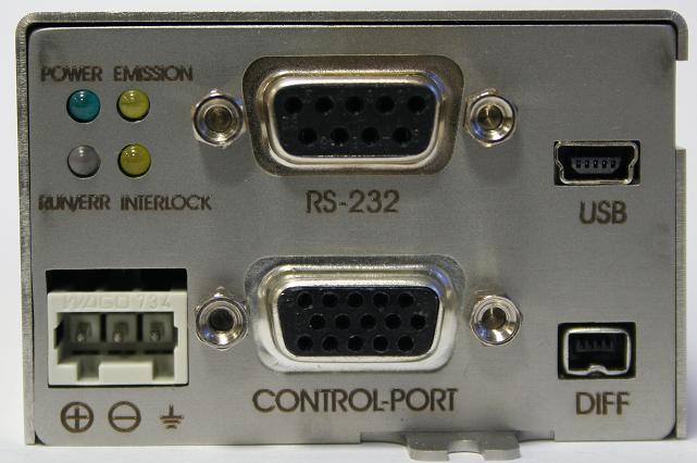 PhoxX laser controller front